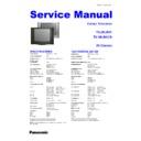 Panasonic TX-28LB1C, TX-28LB1S Service Manual