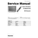 Panasonic TX-28LK1CS Service Manual Supplement