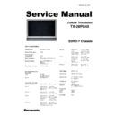 tx-28pg45 service manual