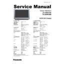 Panasonic TX-28PK20F, TX-28PK20D Service Manual