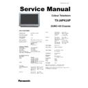 Panasonic TX-28PK20P Service Manual