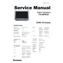 tx-28pk25 service manual