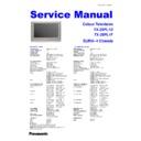 tx-28pl1d, tx-28pl1f service manual