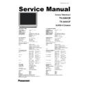Panasonic TX-29AK3D, TX-29AK3F Service Manual