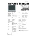 Panasonic TX-29AK40D, TX-29AK40F, TX-29AK40P Service Manual