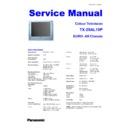 Panasonic TX-29AL10P Service Manual