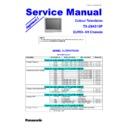 Panasonic TX-29AS10P Service Manual Supplement