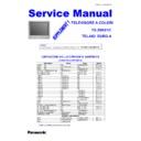 Panasonic TX-29AS1C Service Manual Supplement