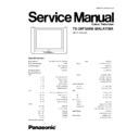 Panasonic TX-29F350M-MALAYSIA Service Manual