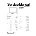 tx-29f350t service manual
