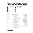 Panasonic TX-29PS70T Service Manual