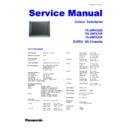 tx-29px20d, tx-29px20f, tx-29px20p service manual