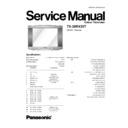 Panasonic TX-29RX20T Service Manual