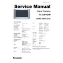 Panasonic TX-32DK20P Service Manual