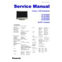 tx-32le60f, tx-32le60p, tx-26le60f, tx-26le60p service manual