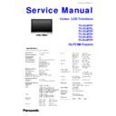 tx-32lm70f, tx-32lm70l, tx-32lm70p, tx-26lm70f, tx-26lm70l, tx-26lm70p service manual