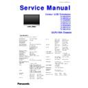Panasonic TX-32LM70FA, TX-32LM70LA, TX-32LM70PA, TX-26LM70FA, TX-26LM70L, TX-26LM70PA, TX-R32LM70A, TX-R26LM70A Service Manual