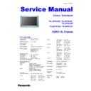 tx-32px10d, tx-32px10f, tx-32px10p, tx-28px10d, tx-28px10f service manual