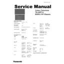 Panasonic TX-42PT10 Service Manual