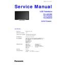 tx-l42e30e, tx-lf42e30, tx-lr42e30 service manual