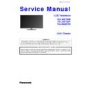 Panasonic TX-L42ET60B, TX-L42ET60Y, TX-LR42ET60 Service Manual