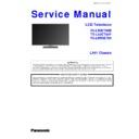 Panasonic TX-L50ET60B, TX-L50ET60Y, TX-LR50ET60 Service Manual