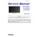 Panasonic TX-L55WT60Y, TX-LR55WT60 Service Manual