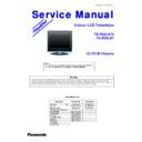 Panasonic TX-R20LA70, TX-R20LA7 Service Manual Simplified