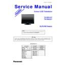 Panasonic TX-R32LE7, TX-R26LE7 Service Manual Simplified