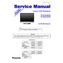 Panasonic TX-R32LM70K, TX-R26LM70K Service Manual Simplified
