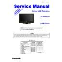 Panasonic TX-R32LX700 Service Manual Simplified