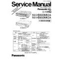 Panasonic NV-HD600MK2A, NV-HD650MK2A Service Manual Simplified