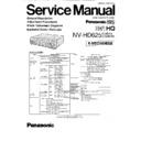 Panasonic NV-HD625EG, NV-HD625EGH, NV-HD625EGM, NV-HD625B, NV-HD625EC Service Manual