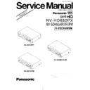 Panasonic NV-HD650PX, NV-SD450AR, NV-SD450BR, NV-SD450PM Service Manual Simplified