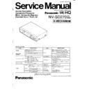 Panasonic NV-SD270EG, NV-SD270EGH Service Manual