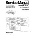 Panasonic NV-SD400F, NV-SD400PS Service Manual