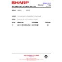 Sharp AE-X075 (serv.man3) Technical Bulletin