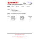 Sharp AE-X07ER (serv.man2) Technical Bulletin