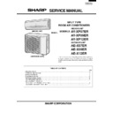 Sharp AE-X07ER Service Manual