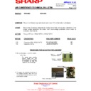 Sharp AE-X08 (serv.man19) Technical Bulletin