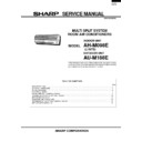 Sharp AH-M098 Service Manual