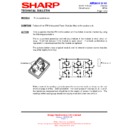 Sharp AU-A12 Technical Bulletin