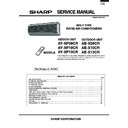 Sharp AY-XP08CR (serv.man14) Service Manual