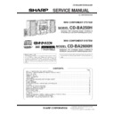 Sharp CD-BA250 (serv.man4) Service Manual