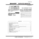 Sharp CD-BA3100 (serv.man2) Service Manual