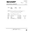 Sharp CD-C265H (serv.man5) Technical Bulletin