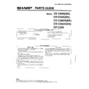 Sharp CD-C265H Parts Guide