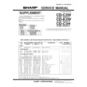 Sharp CD-C3H (serv.man5) Service Manual