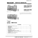 Sharp CD-C411H (serv.man14) Service Manual