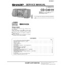 Sharp CD-C451H (serv.man4) Service Manual